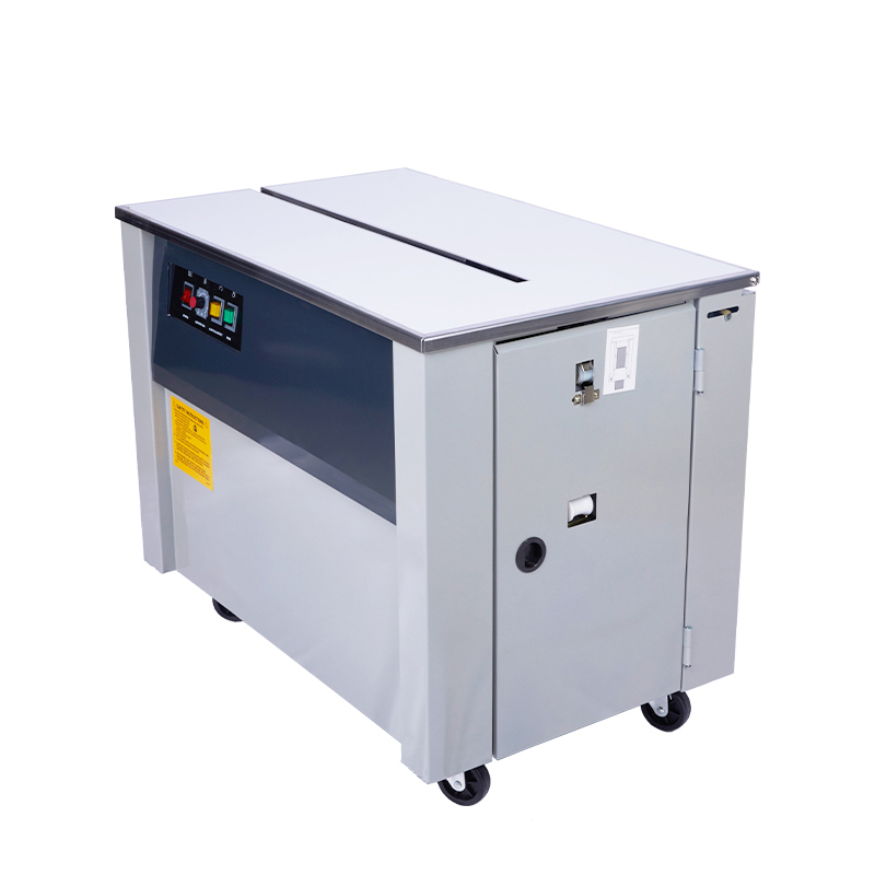 Reggiatrice semiautomatica per nastri da imballaggio in cartone