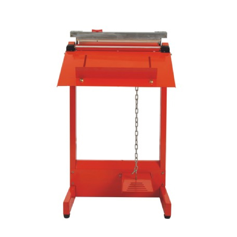 Sigillatrice a pedale con taglierina e rullo per pellicola