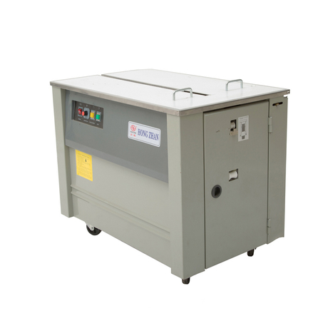 Reggiatrice semiautomatica per nastri da imballaggio in cartone