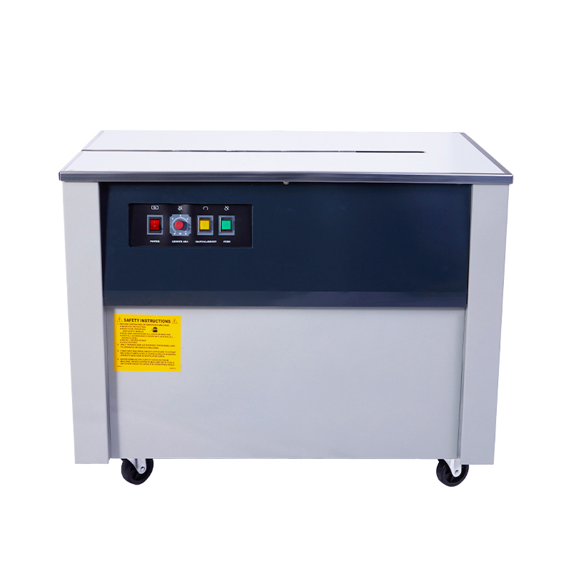 Reggiatrice semiautomatica per nastri da imballaggio in cartone